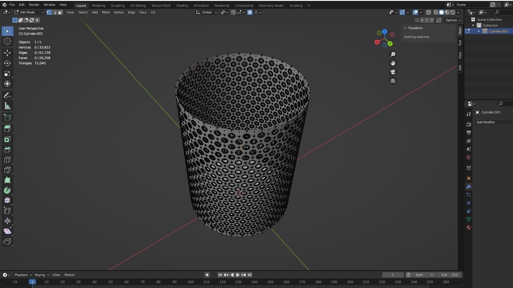 PENCIL BOX 08 3D print model_4