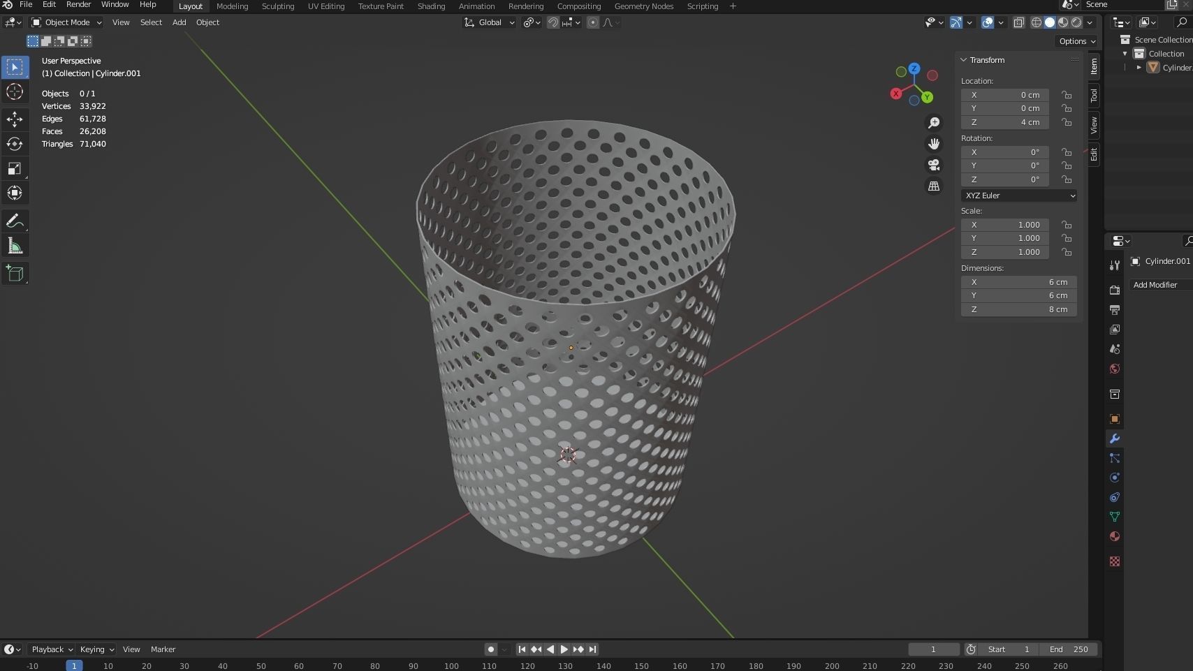 PENCIL BOX 08 3D print model_2
