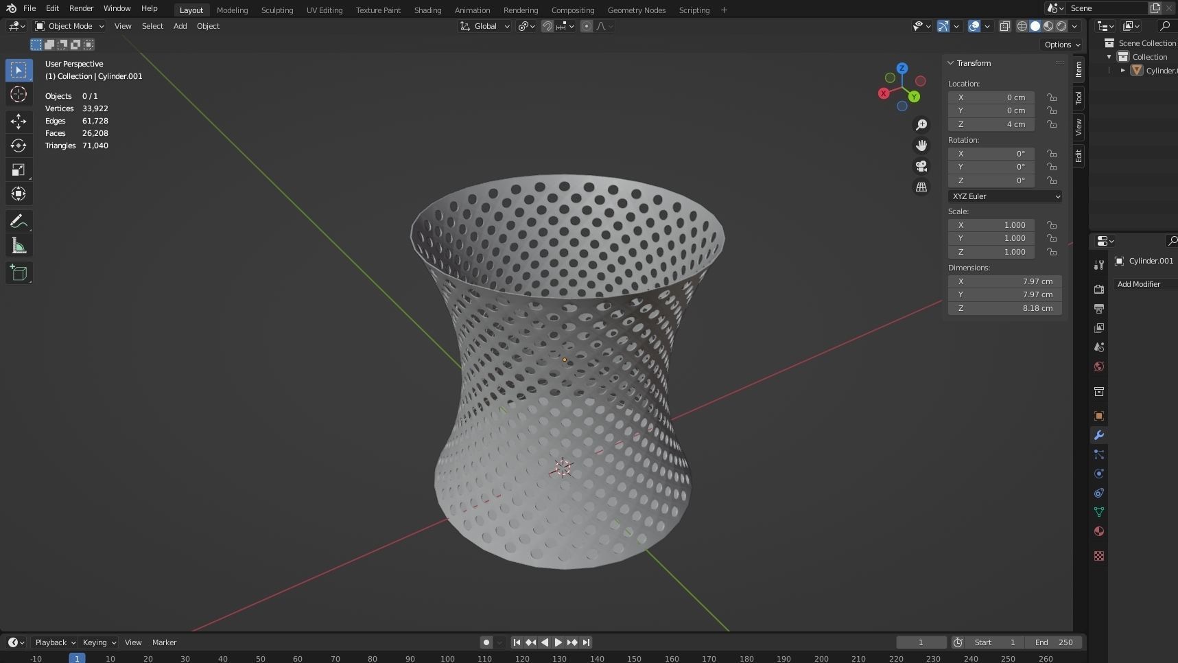PENCIL BOX 09 3D print model_1