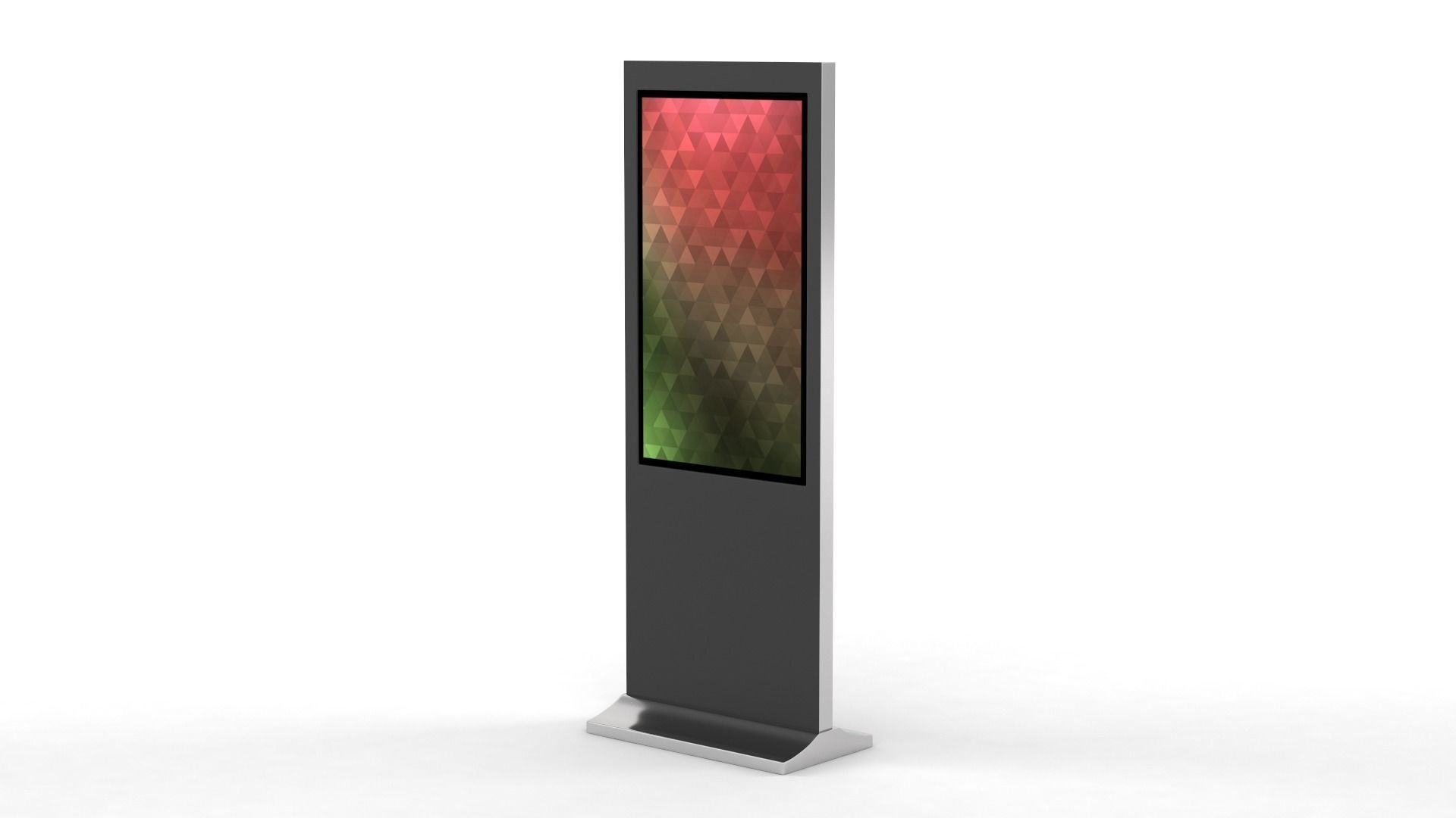 Electronic Kiosk 3D model_2