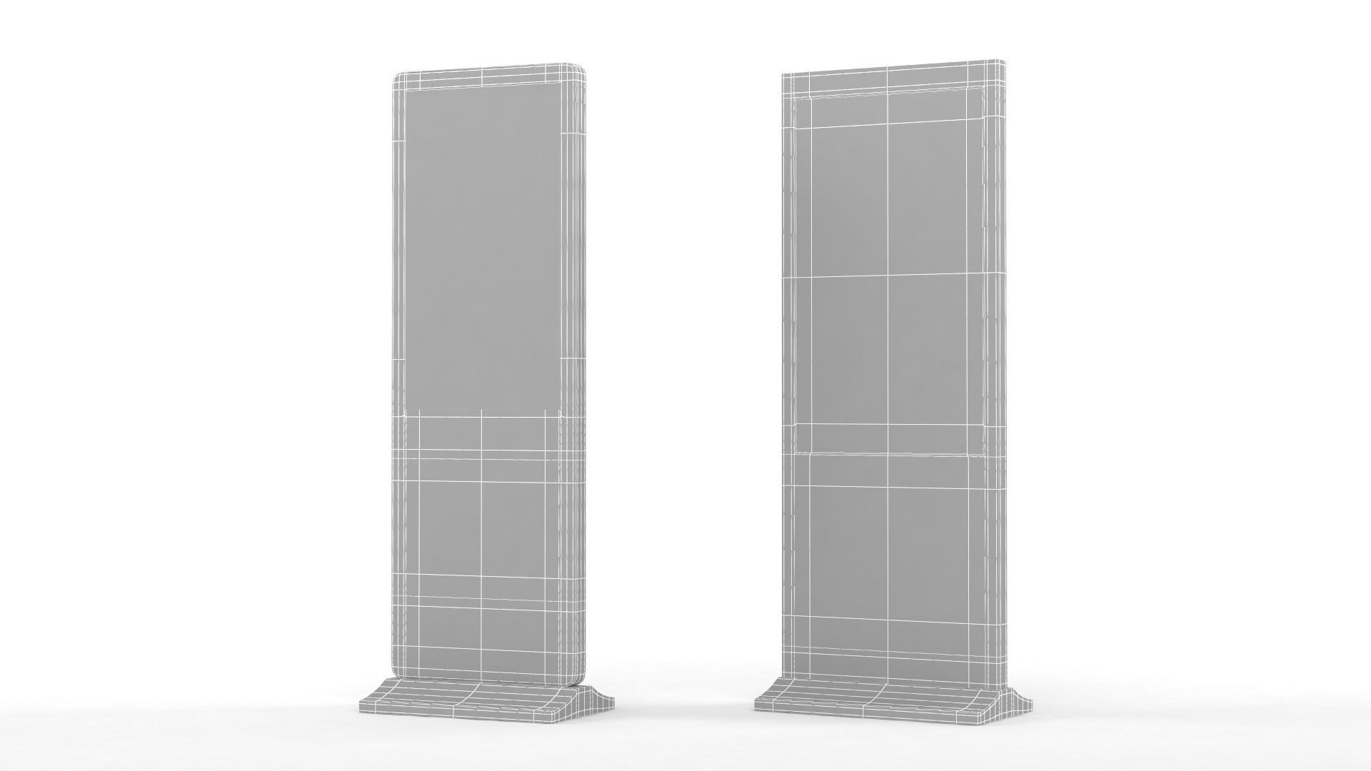 Electronic Kiosk 3D model_11