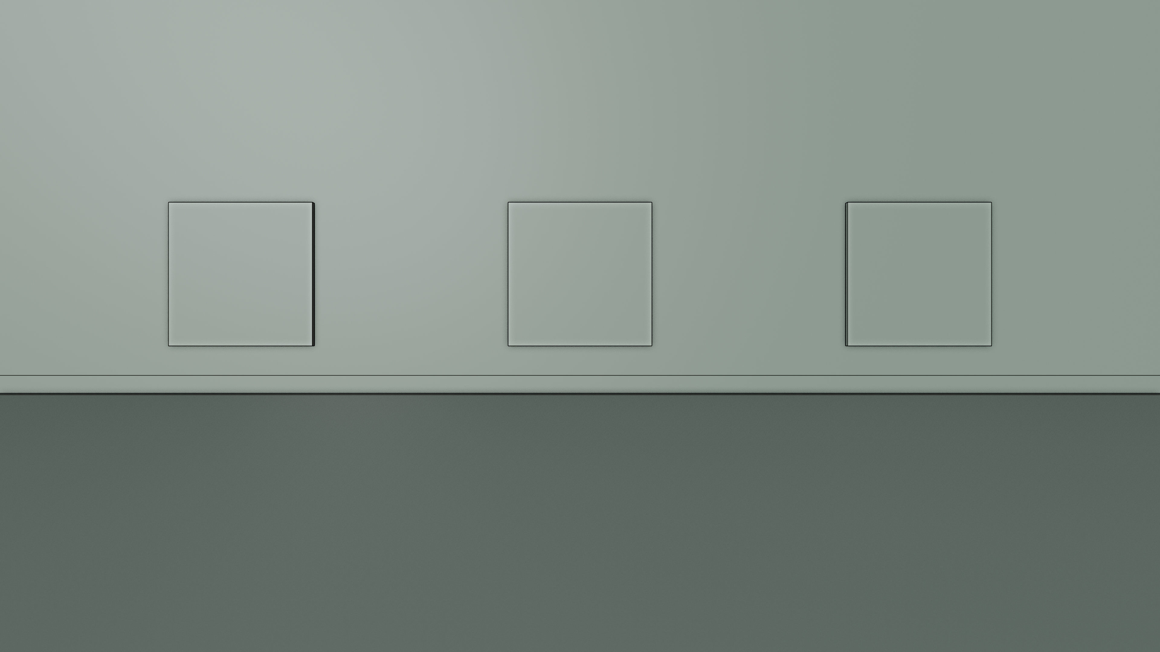 Art Museum Gallery Interior 27 Low-poly 3D model_21