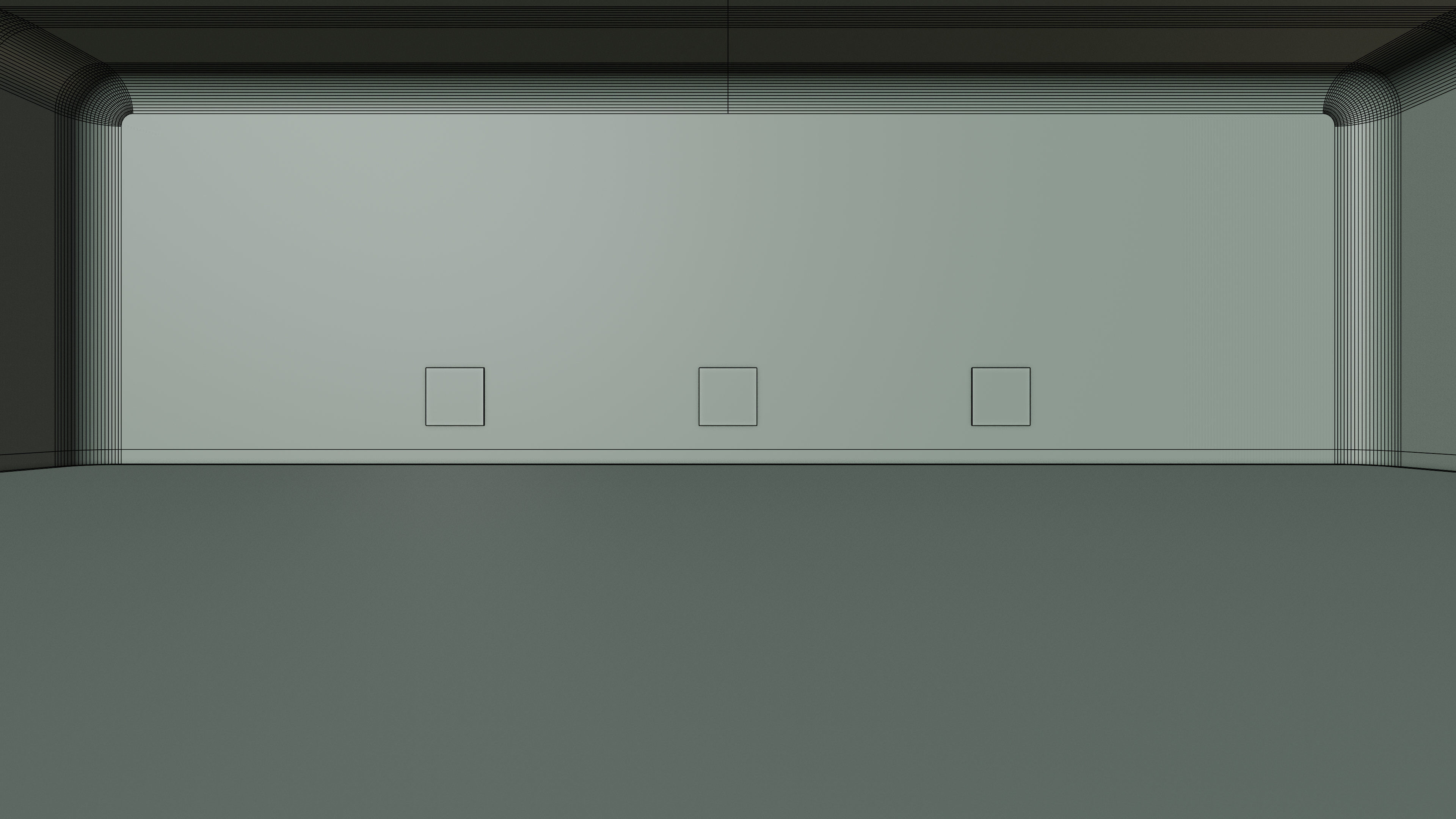 Art Museum Gallery Interior 27 Low-poly 3D model_22