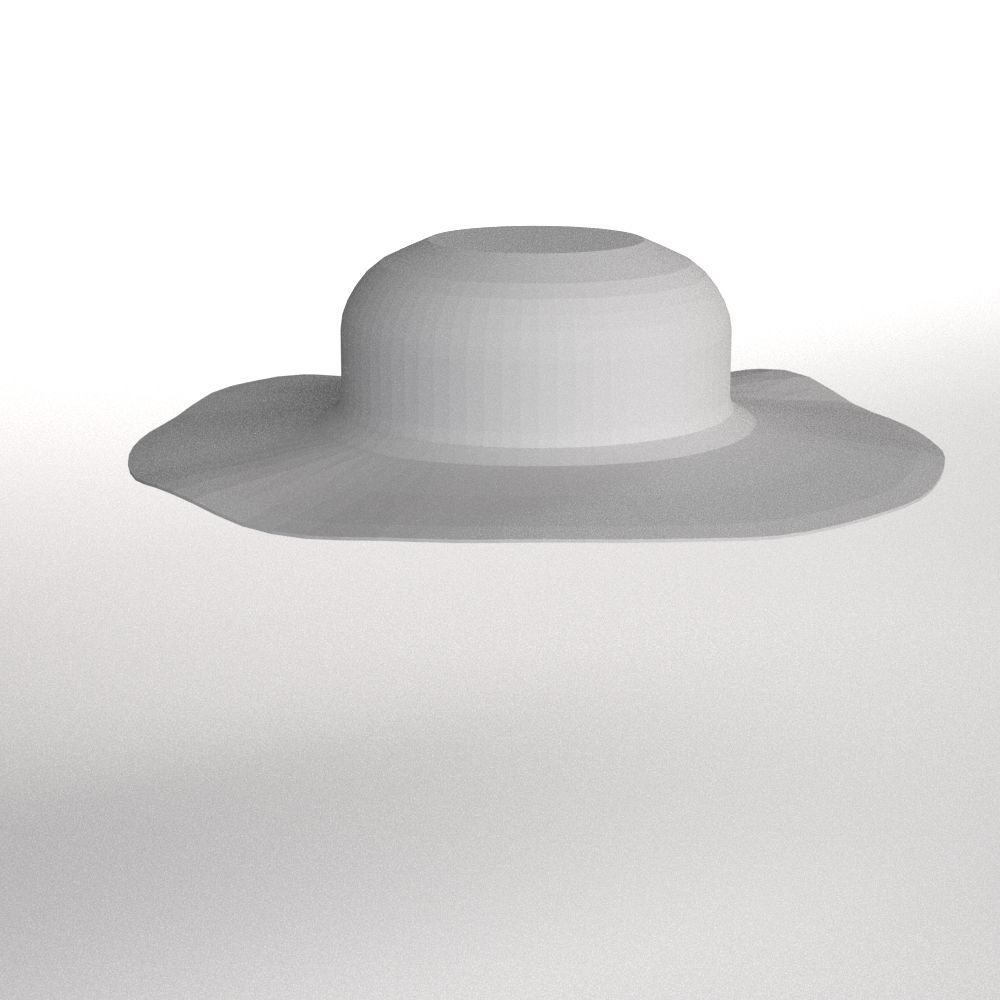 Hat Collection Total 42 Hats From All Fields NFT and Game Ready Low-poly 3D model_42