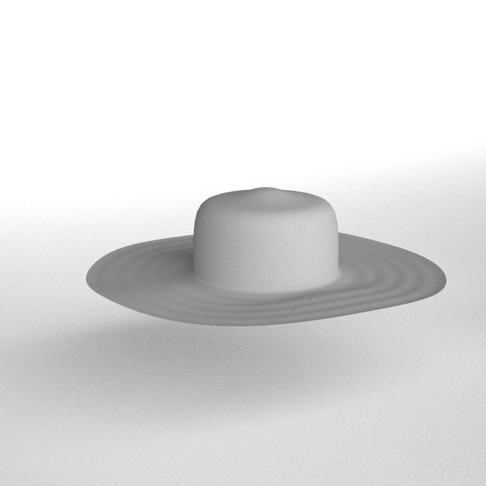 Hat Collection Total 42 Hats From All Fields NFT and Game Ready Low-poly 3D model_33