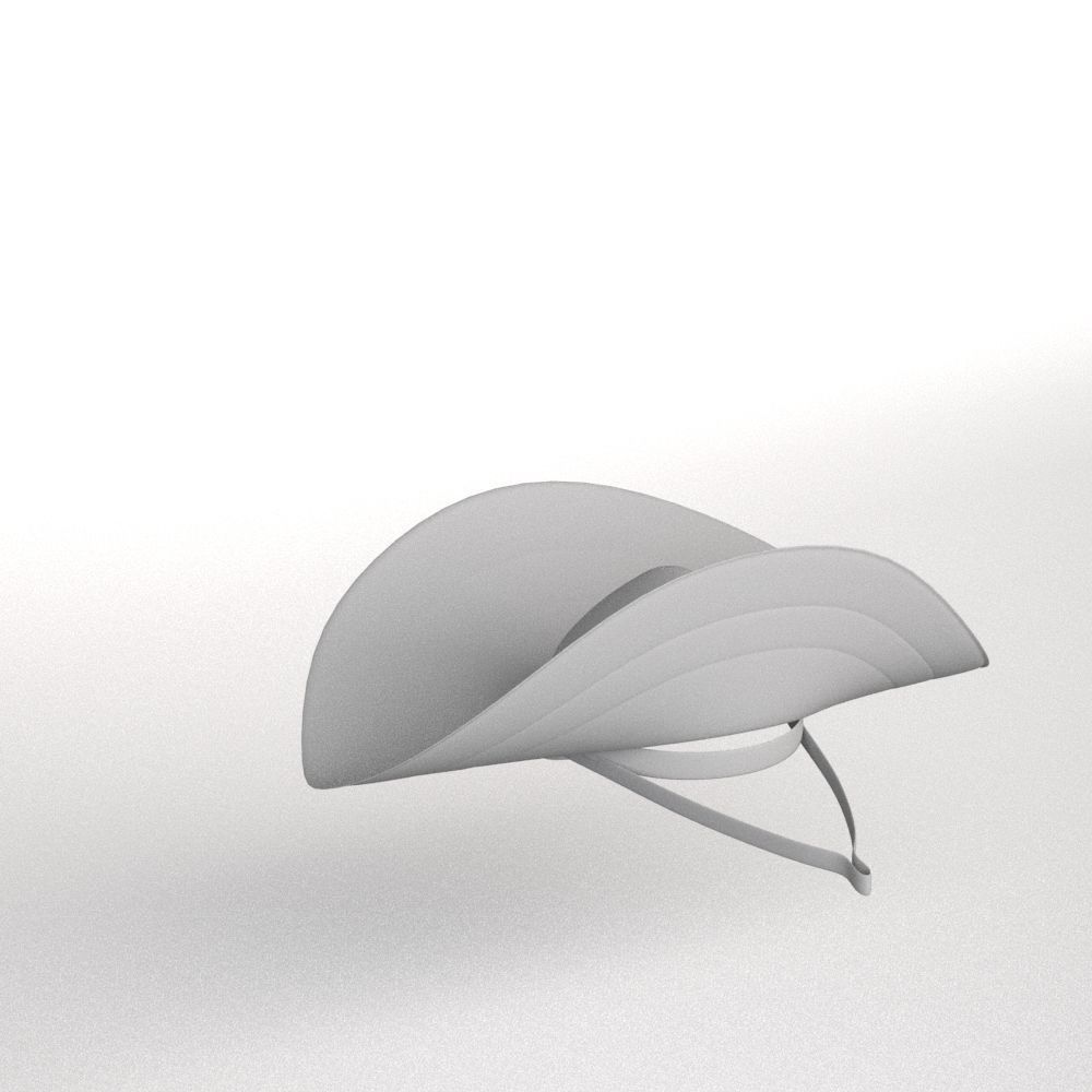 Hat Collection Total 42 Hats From All Fields NFT and Game Ready Low-poly 3D model_37