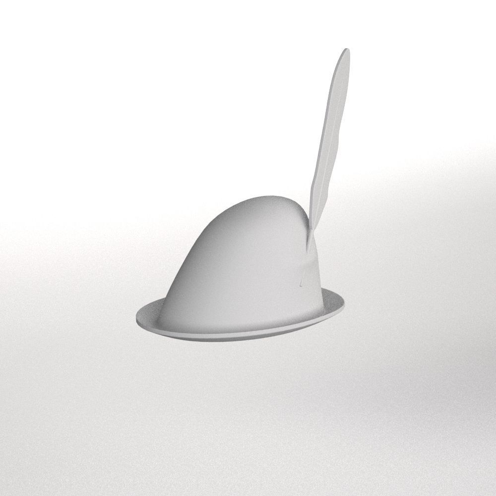 Hat Collection Total 42 Hats From All Fields NFT and Game Ready Low-poly 3D model_24