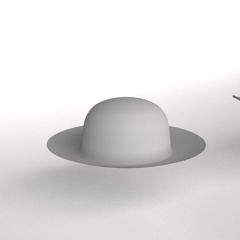 Hat Collection Total 42 Hats From All Fields NFT and Game Ready Low-poly 3D model_36