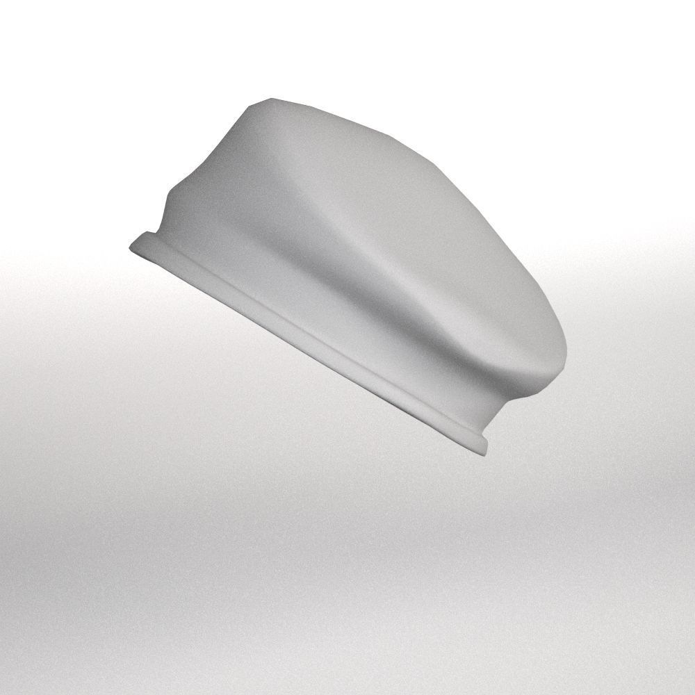 Hat Collection Total 42 Hats From All Fields NFT and Game Ready Low-poly 3D model_46