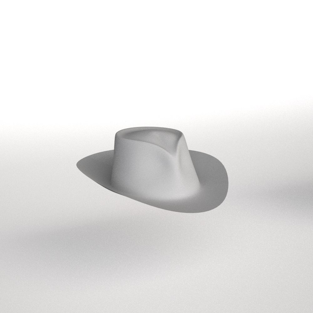 Hat Collection Total 42 Hats From All Fields NFT and Game Ready Low-poly 3D model_23