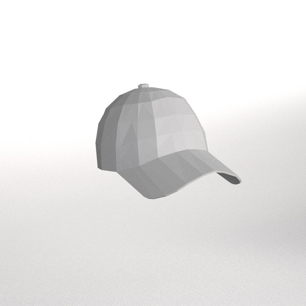 Hat Collection Total 42 Hats From All Fields NFT and Game Ready Low-poly 3D model_25