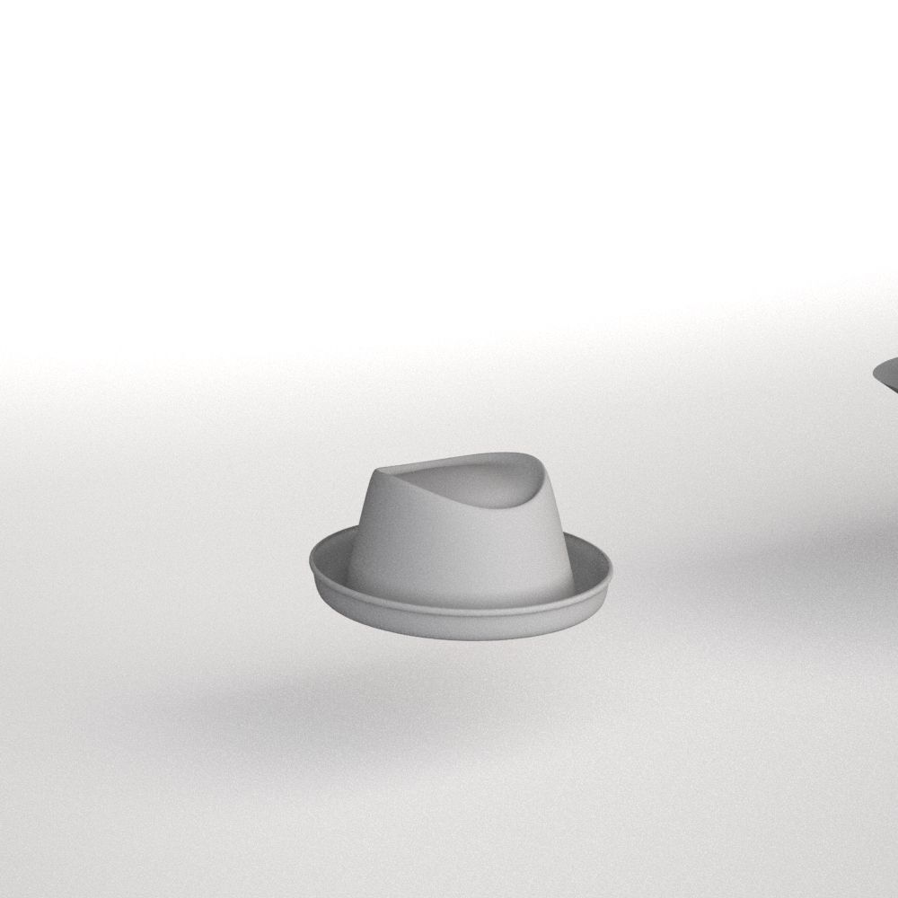 Hat Collection Total 42 Hats From All Fields NFT and Game Ready Low-poly 3D model_30