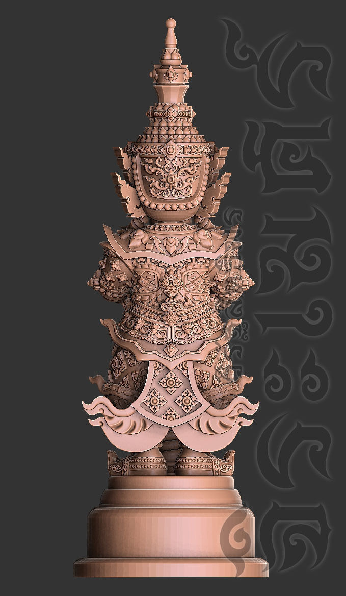 Thao Vessuwan  or  Thao Wessuwan 3D print model_2