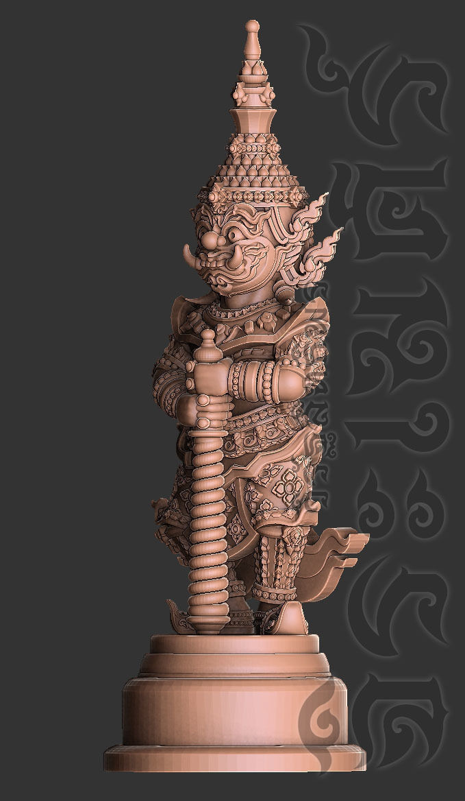Thao Vessuwan  or  Thao Wessuwan 3D print model_5