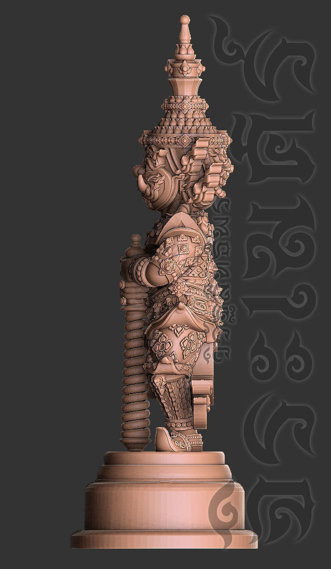 Thao Vessuwan  or  Thao Wessuwan 3D print model_4