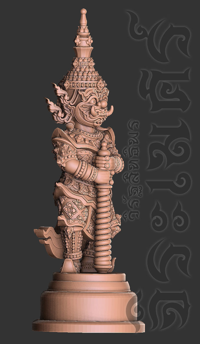 Thao Vessuwan  or  Thao Wessuwan 3D print model_6