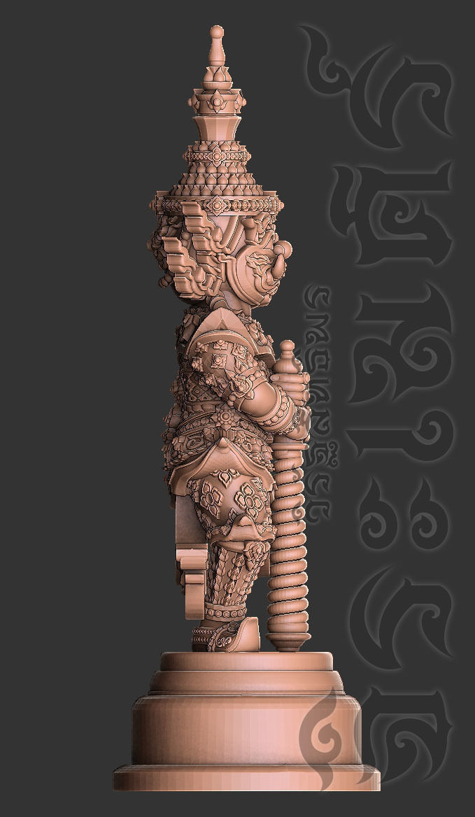 Thao Vessuwan  or  Thao Wessuwan 3D print model_3
