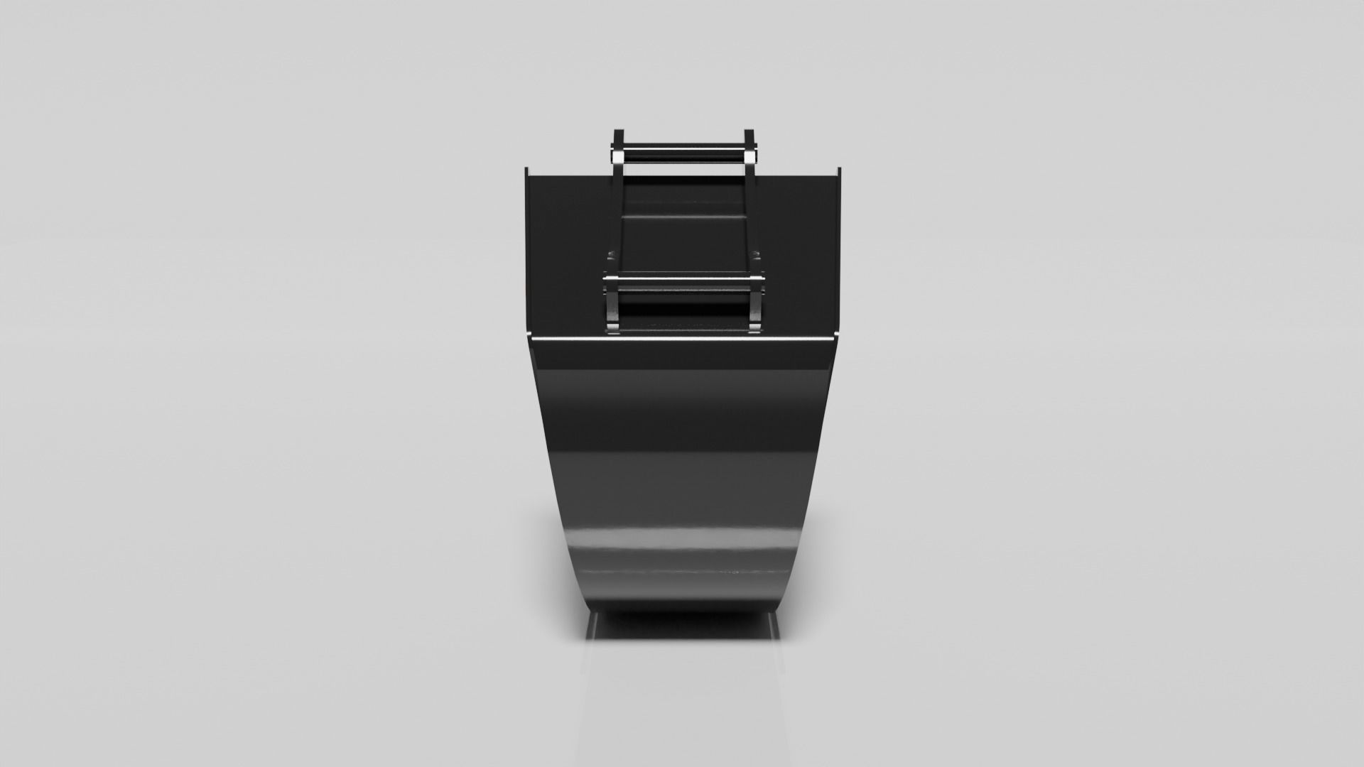 JST Nordic Line 20-25 Ton Clay Bucket with angled sides Low-poly 3D model_5