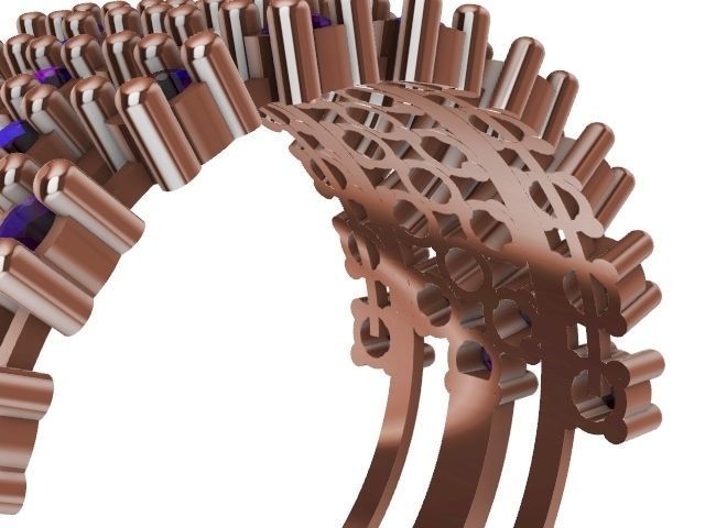 5 line diamond ring stl verified 3D print model_17