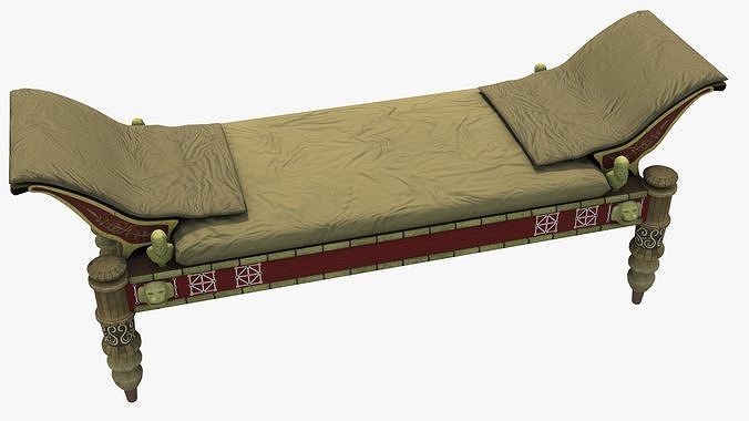 Triclinium accubitum 3D model 3