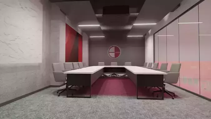 Meeting Room Design with KEYSHOT FILE