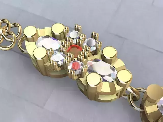 oval diamond necklace stl verified 