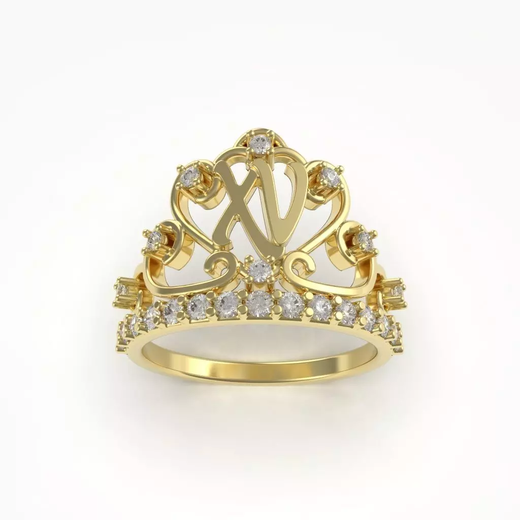 Ring XV for 15 3D print model