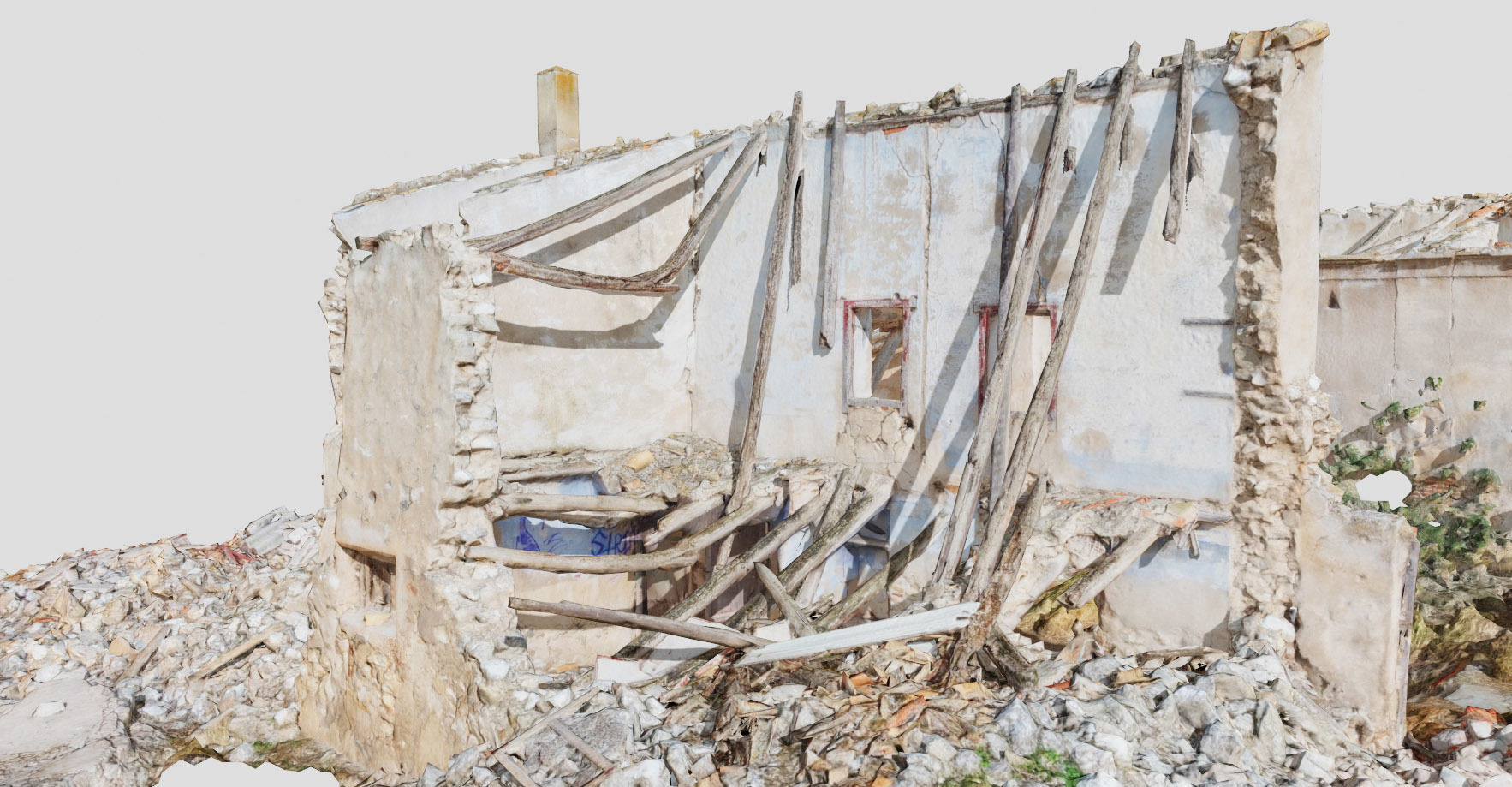 Building Ruins Collection PBR Scanned  _10