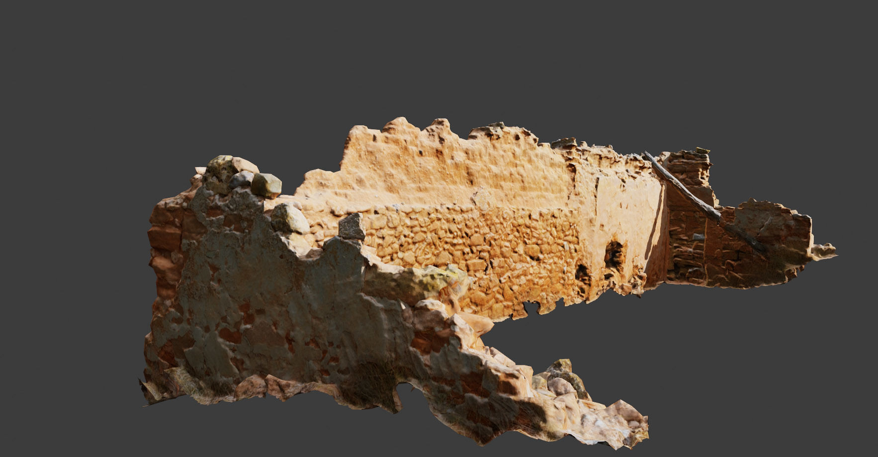 Building Ruins Collection PBR Scanned  _34