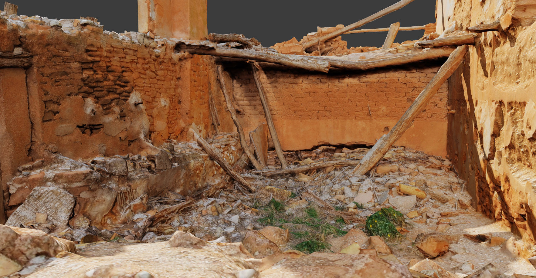 Building Ruins Collection PBR Scanned  _22