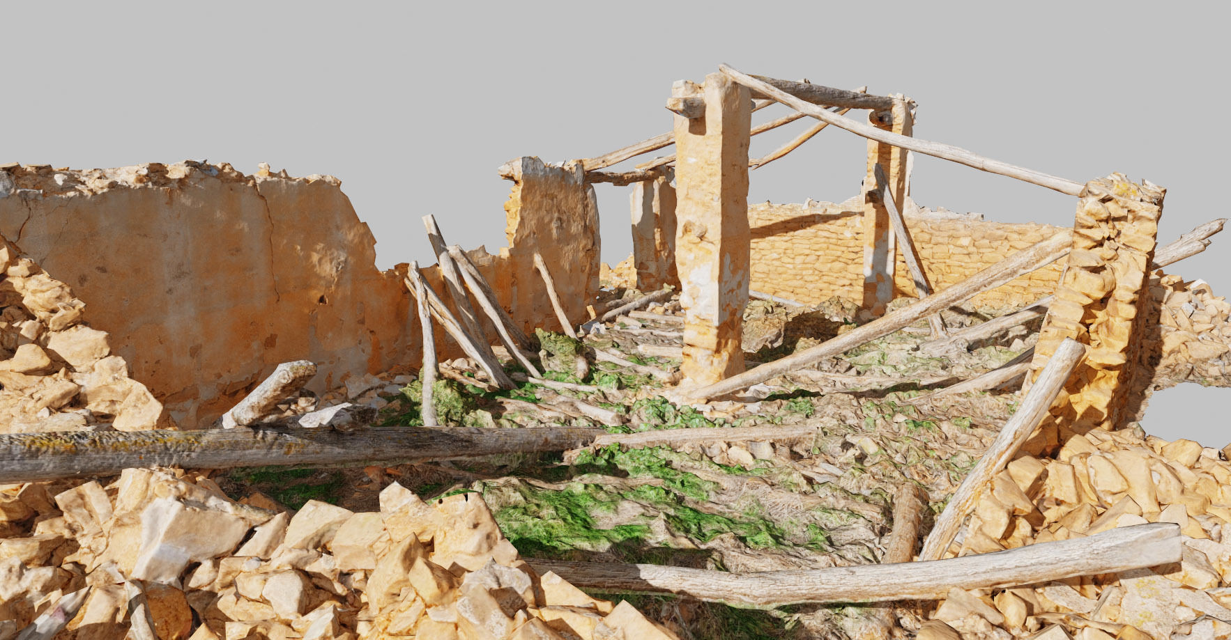 Building Ruins Collection PBR Scanned  _2