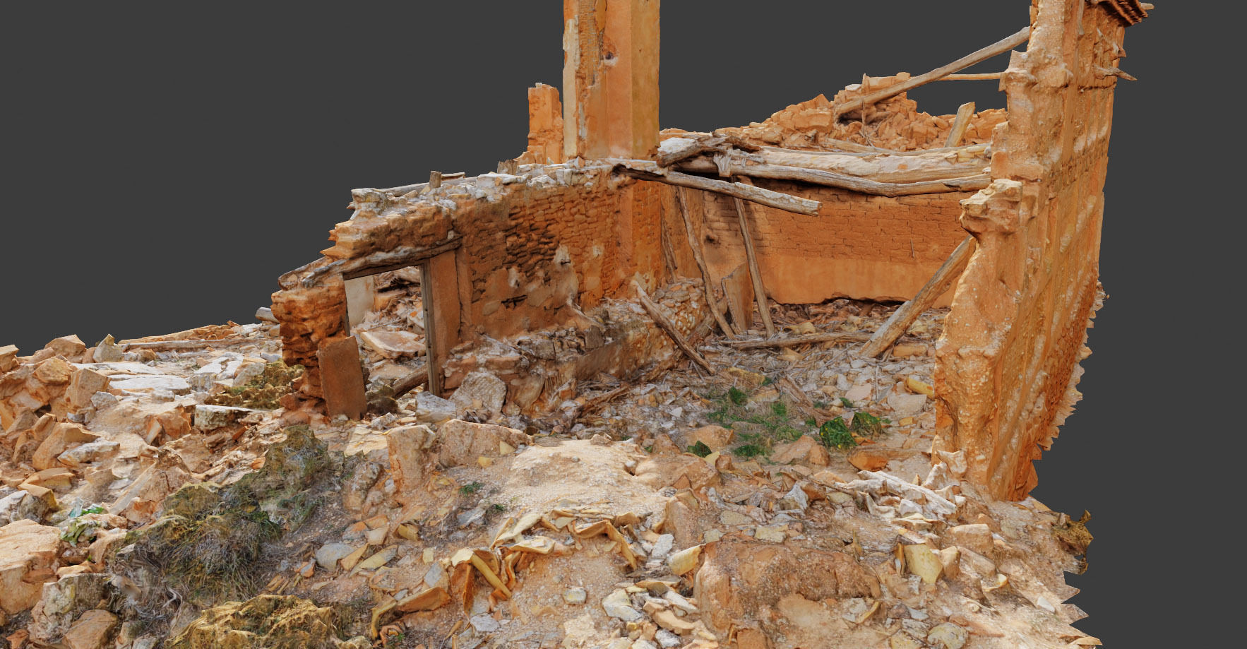 Building Ruins Collection PBR Scanned  _15