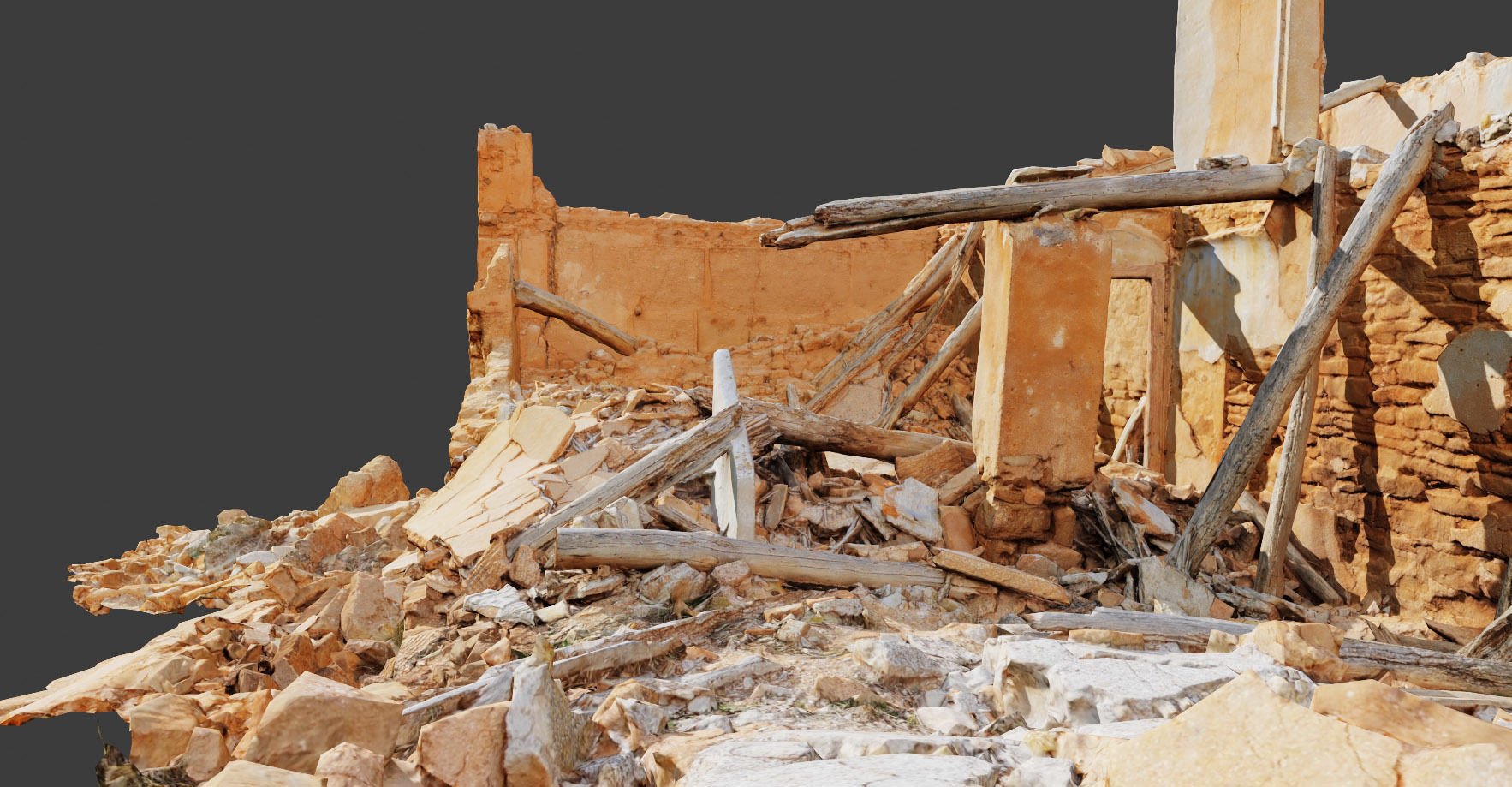 Building Ruins Collection PBR Scanned  _20