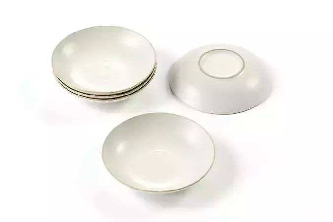 POLYPASTA - Thomas Nature deep plate 23cm 3D model
