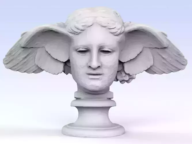 TWO-WINGED HYPNOS 3D print model