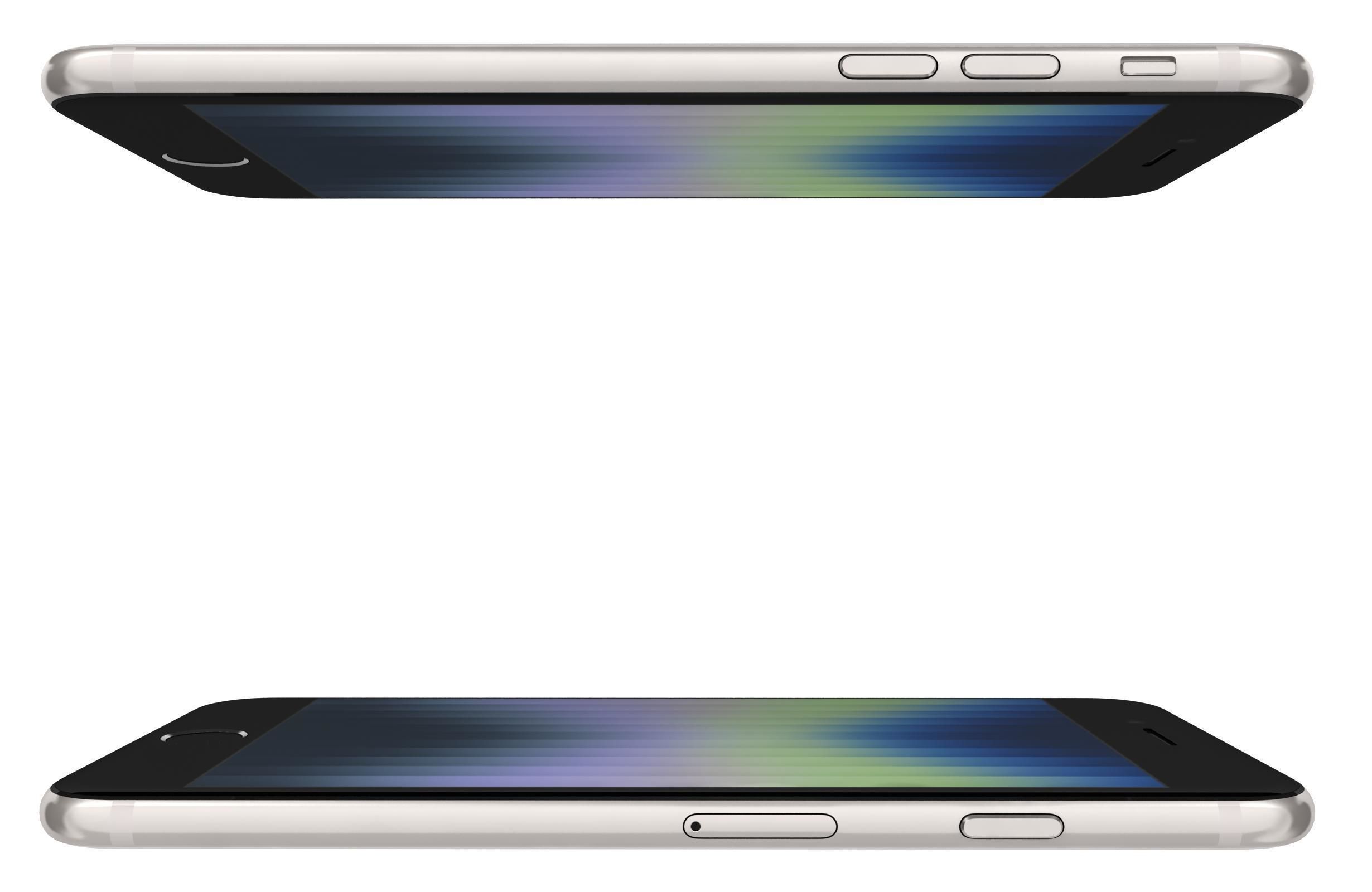 Apple iPhone SE 2022 All Colors Low-poly 3D model_23