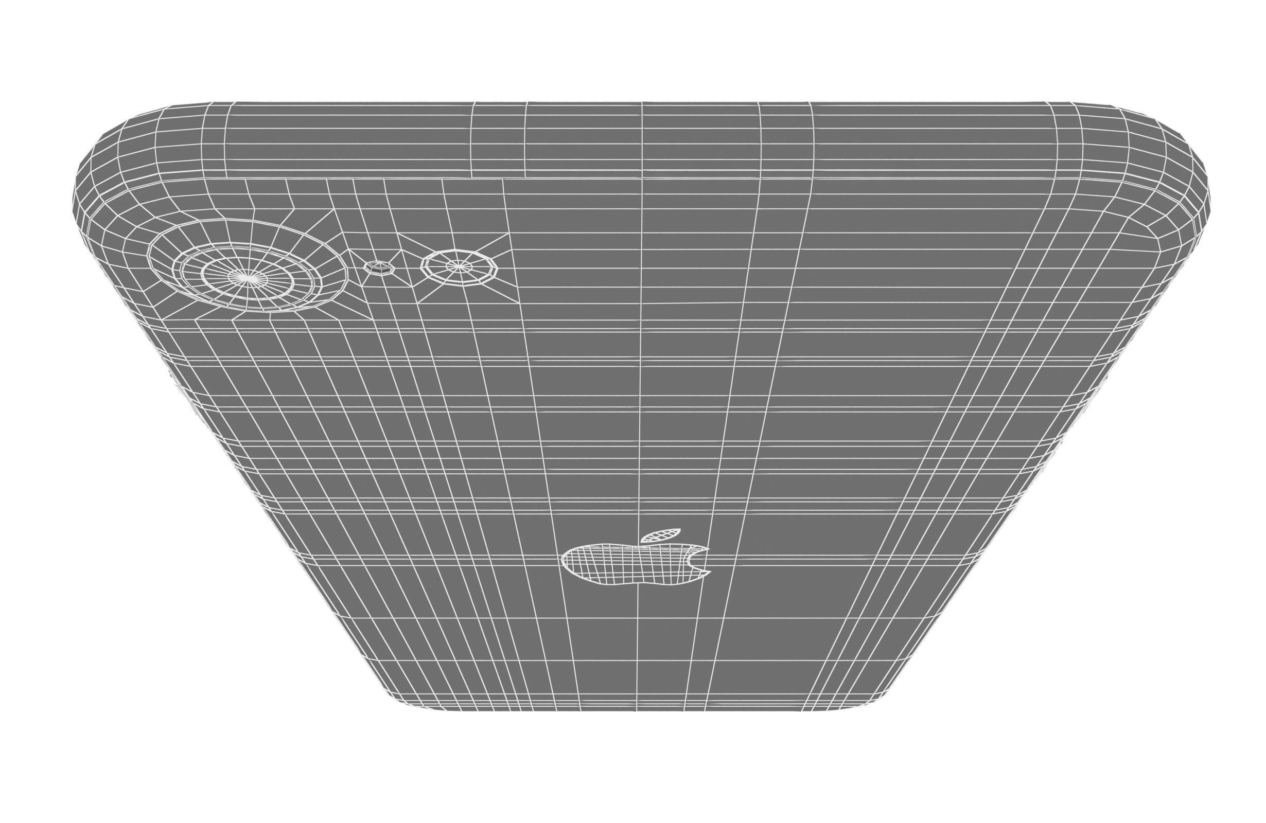 Apple iPhone SE 2022 All Colors Low-poly 3D model_24