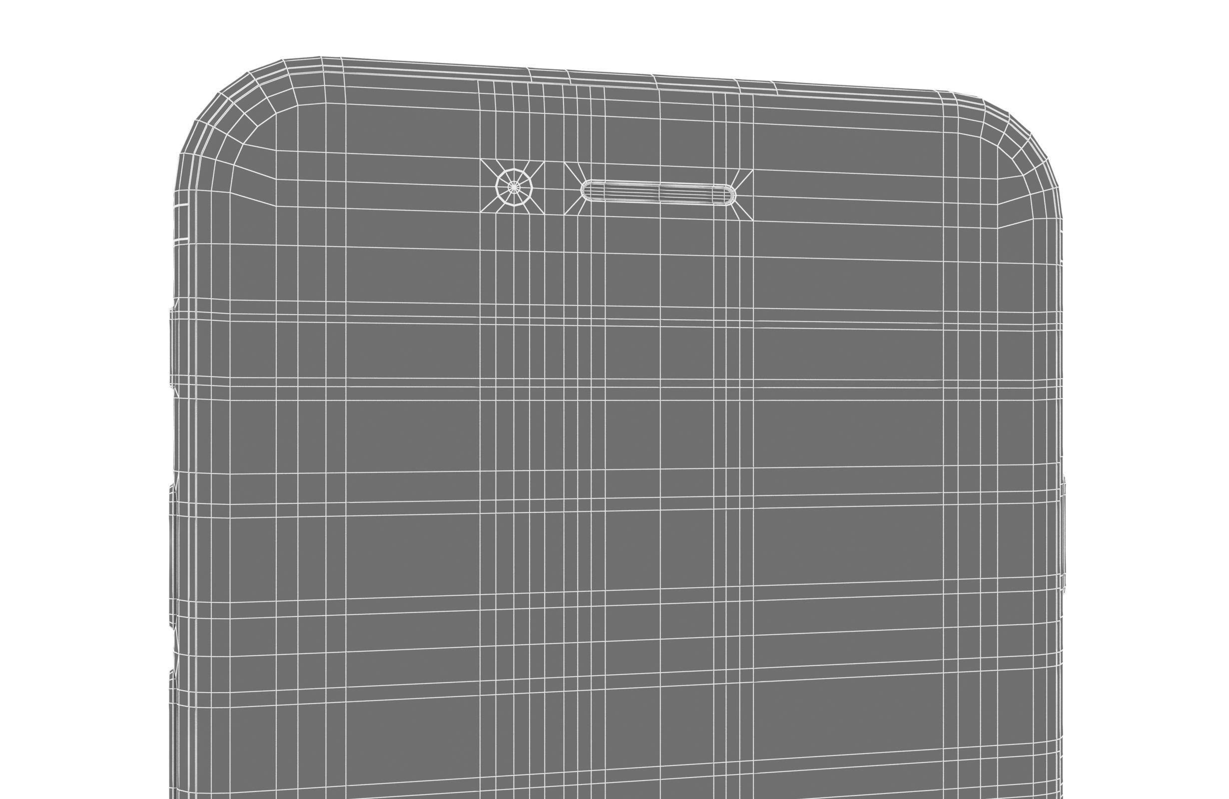 Apple iPhone SE 2022 All Colors Low-poly 3D model_38