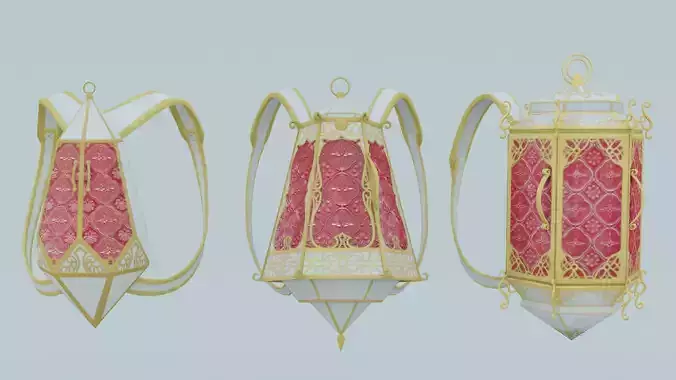 Bag 3x Austere Gold Backpack