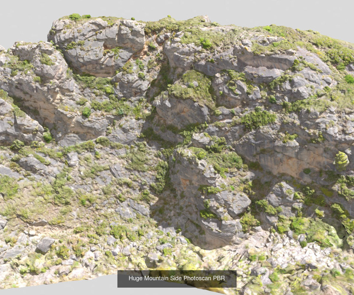 Cliff 3D Models in Pers Scan Collection _21