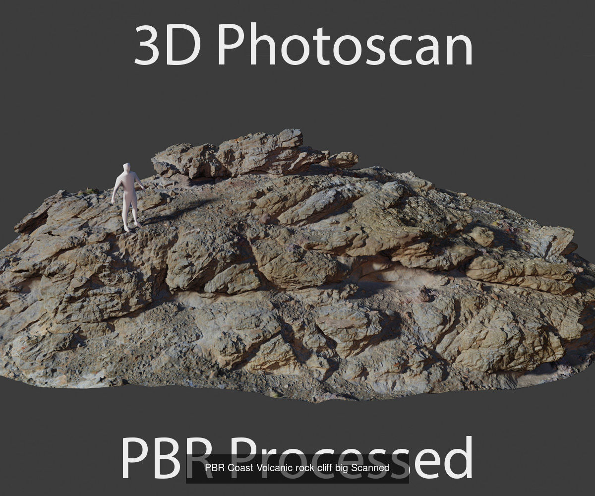 Cliff 3D Models in Pers Scan Collection _12