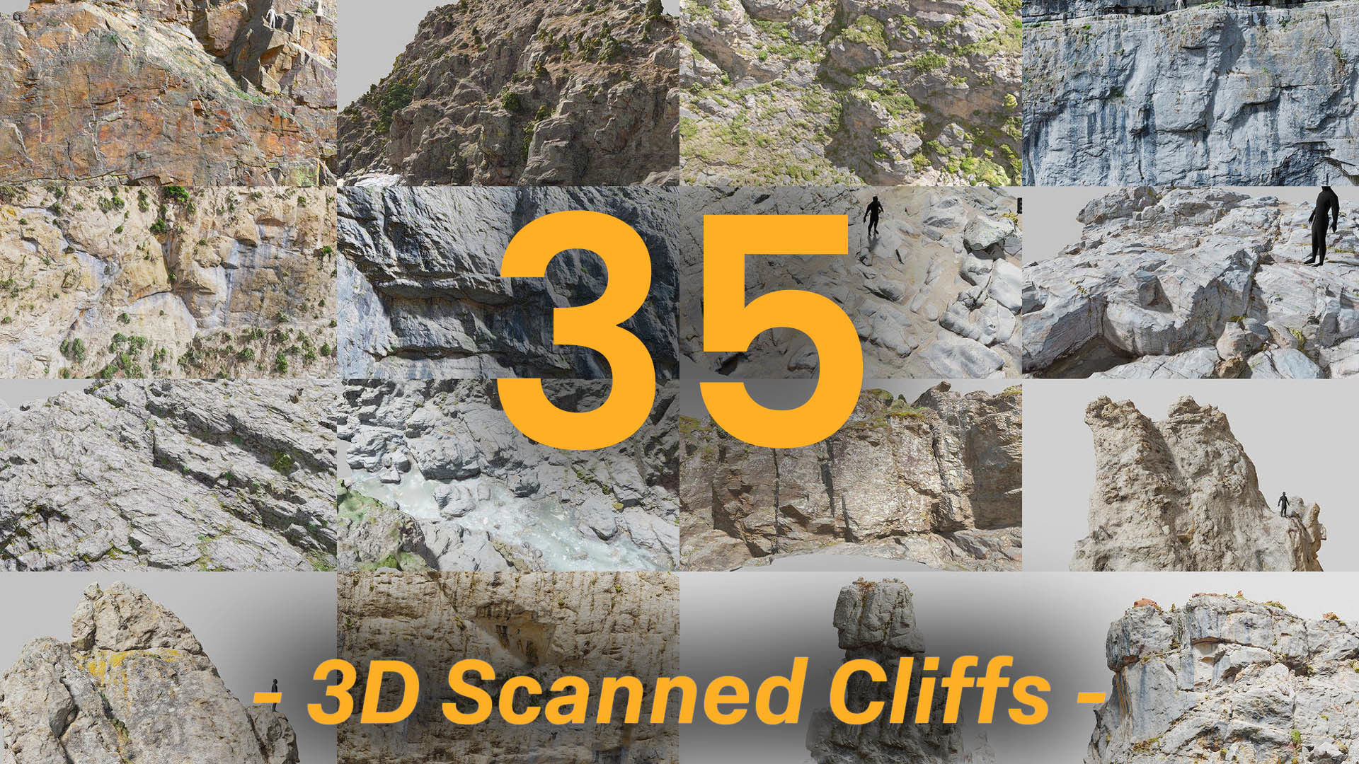 Cliff 3D Models in Pers Scan Collection _0