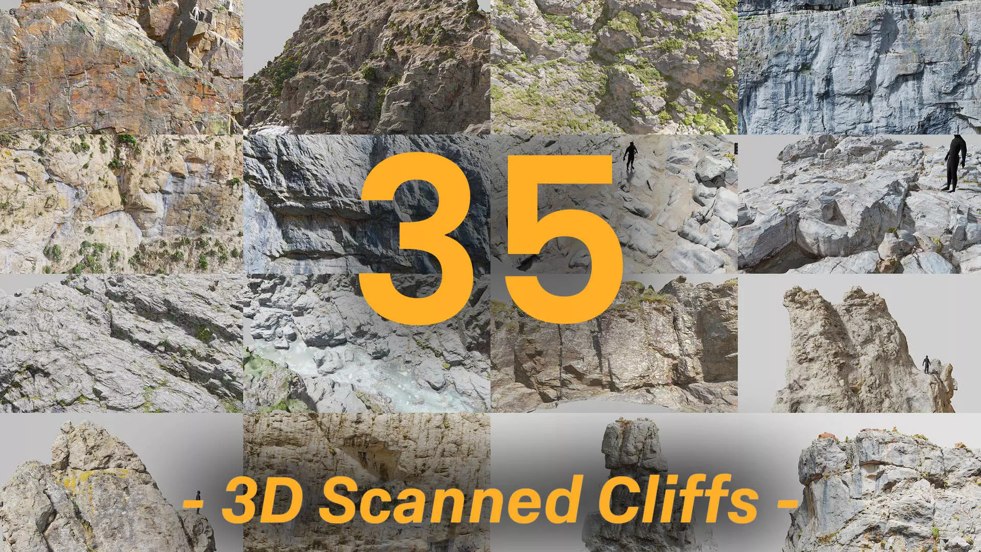 Cliff 3D Models in Pers Scan Collection _0