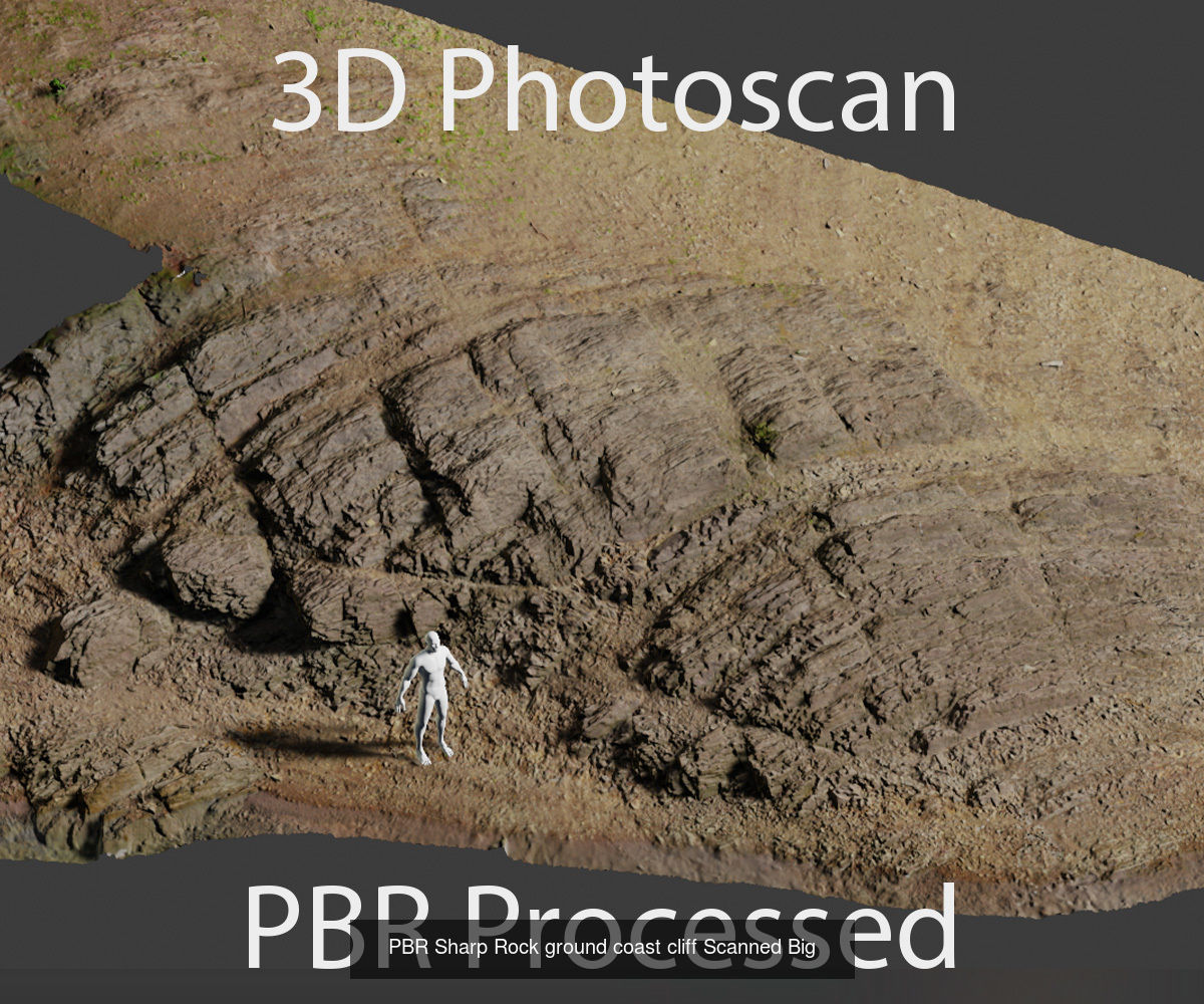Cliff 3D Models in Pers Scan Collection _7