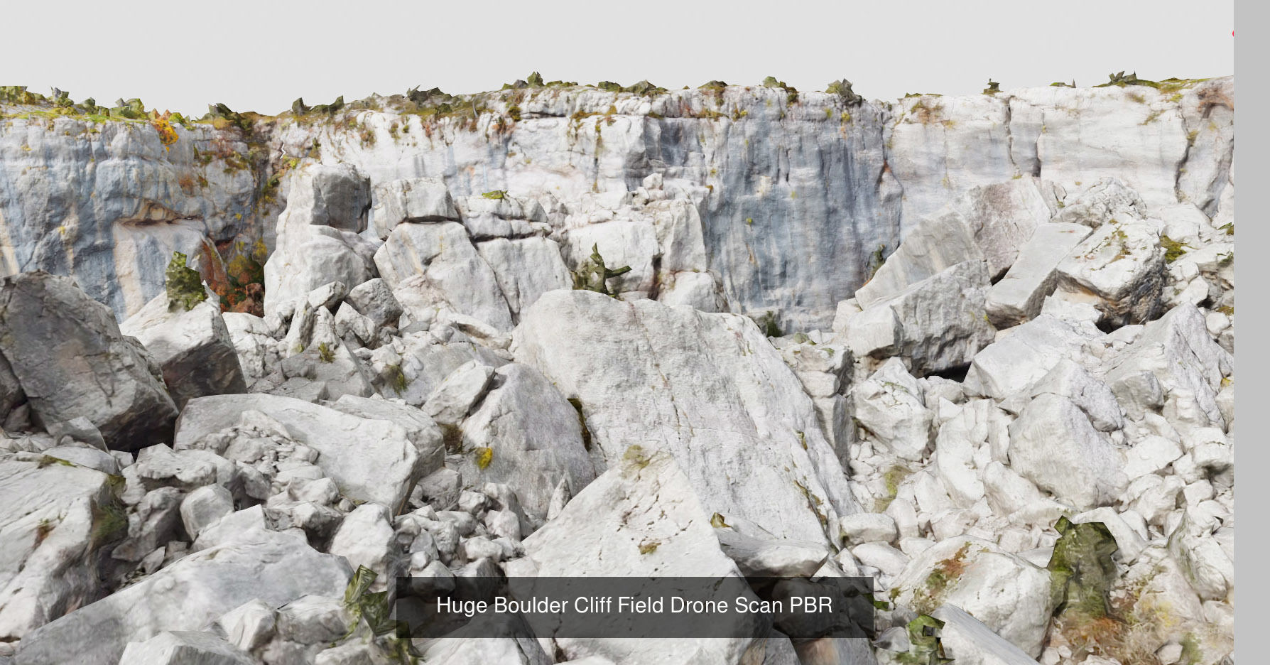 Cliff 3D Models in Pers Scan Collection _35