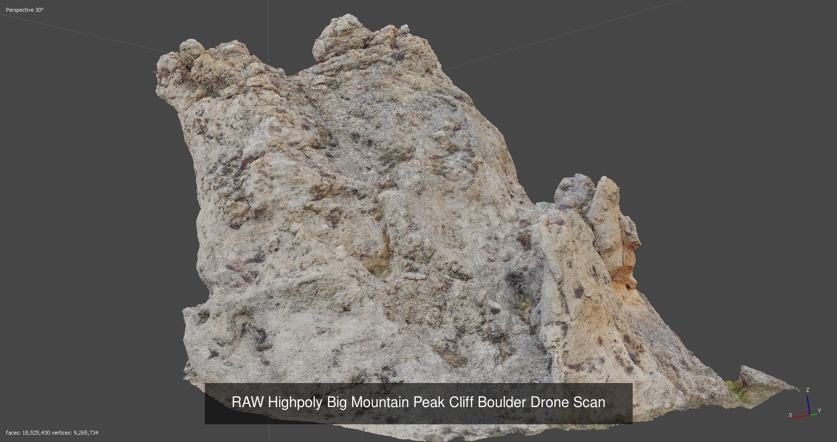 Cliff 3D Models in Pers Scan Collection _38