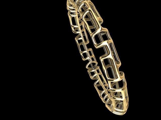 3 designs lattice bangle stl verified  3D print model_36