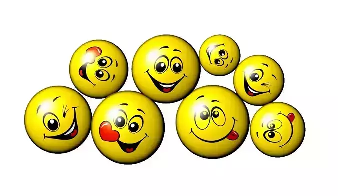  Emoticons Collection  in cartoon style