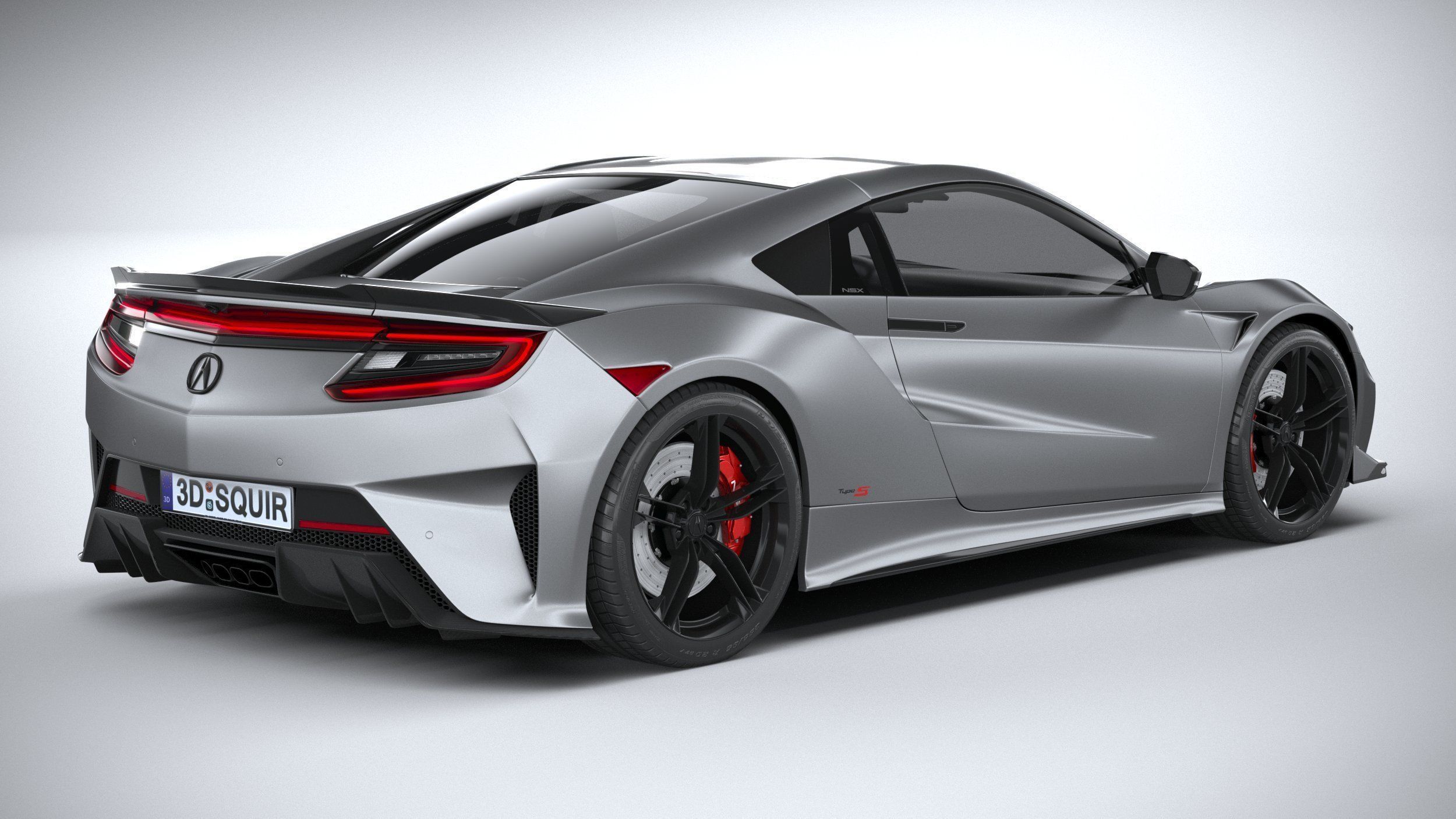Acura NSX Type S 2022 3D model_17