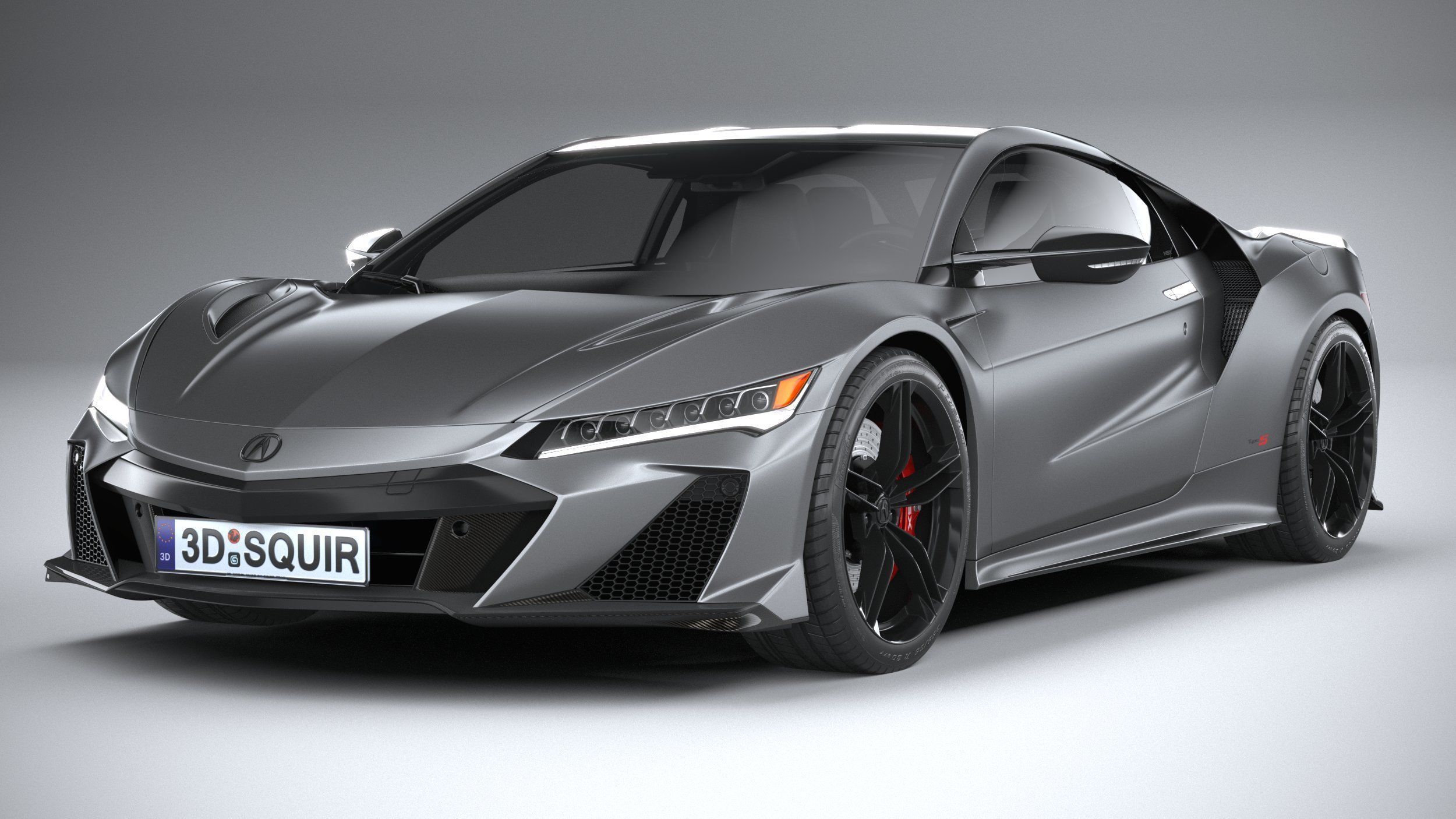 Acura NSX Type S 2022 3D model_2